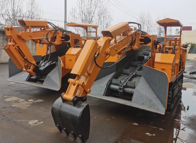 跟著帥龍機(jī)電一起看看履帶扒渣機(jī)的這2個(gè)優(yōu)點(diǎn)！