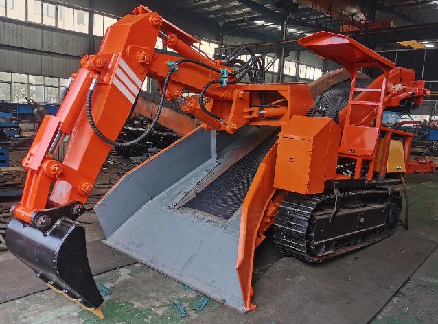 挖掘的時候，扒渣機(jī)出現(xiàn)大臂無力或整車無力等情況，是怎么回事呢？